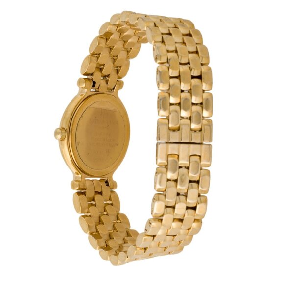 RAYMOND WEIL LADIES GOLD 23MM BUTTERFLY CLASP WATCH main image 3
